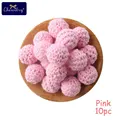 Pink Crochet Beads