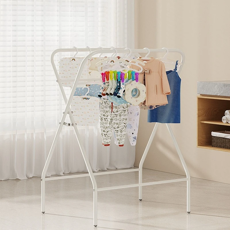 Estación de baño para bebés sin doblar con soporte: bañera plegable, soporte para lavabo y tendedero para recién nacidos y niños pequeños, ahorro de espacio - imagen 3