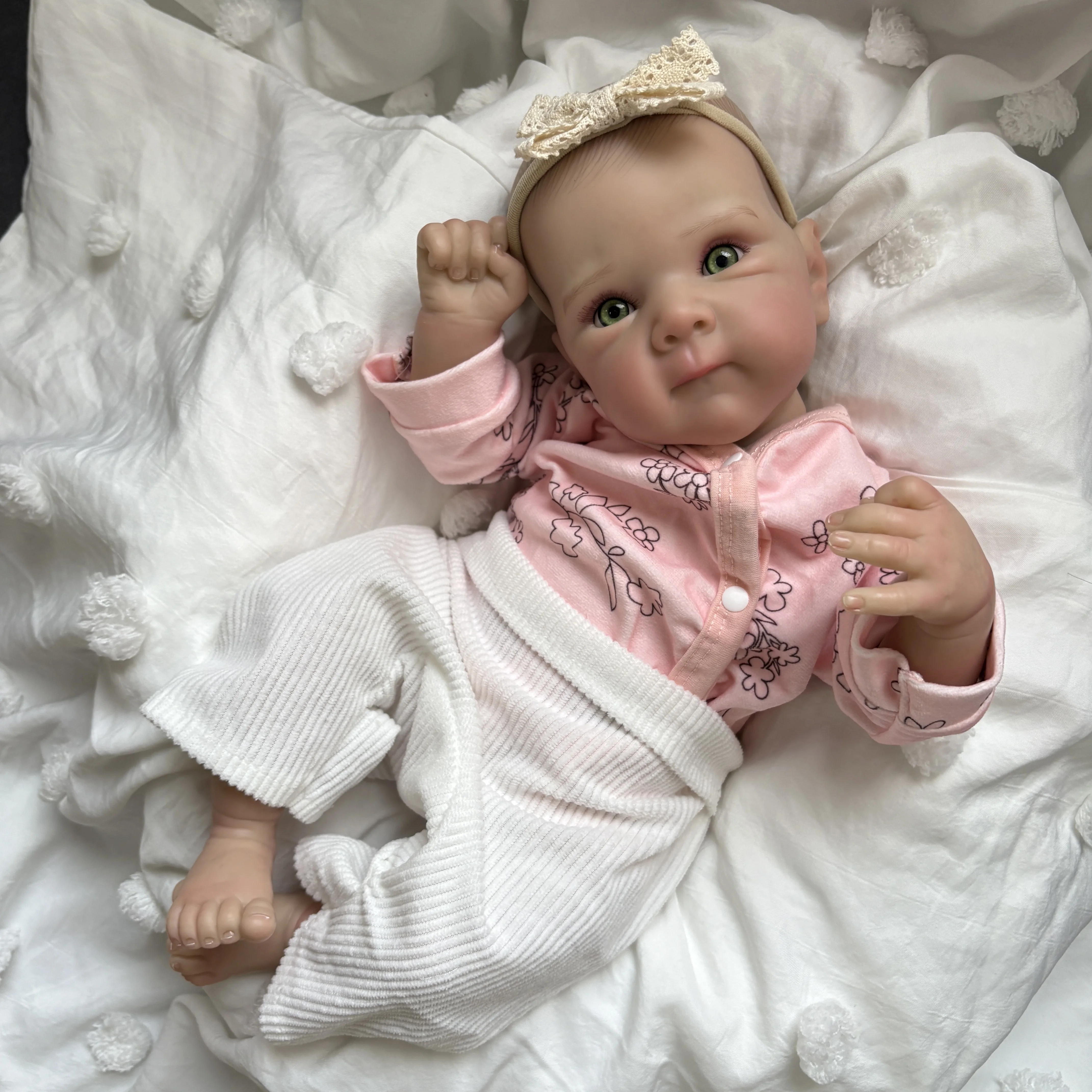 NPK-Beta Reborn Muñeca bebé realista con tacto suave y piel natural