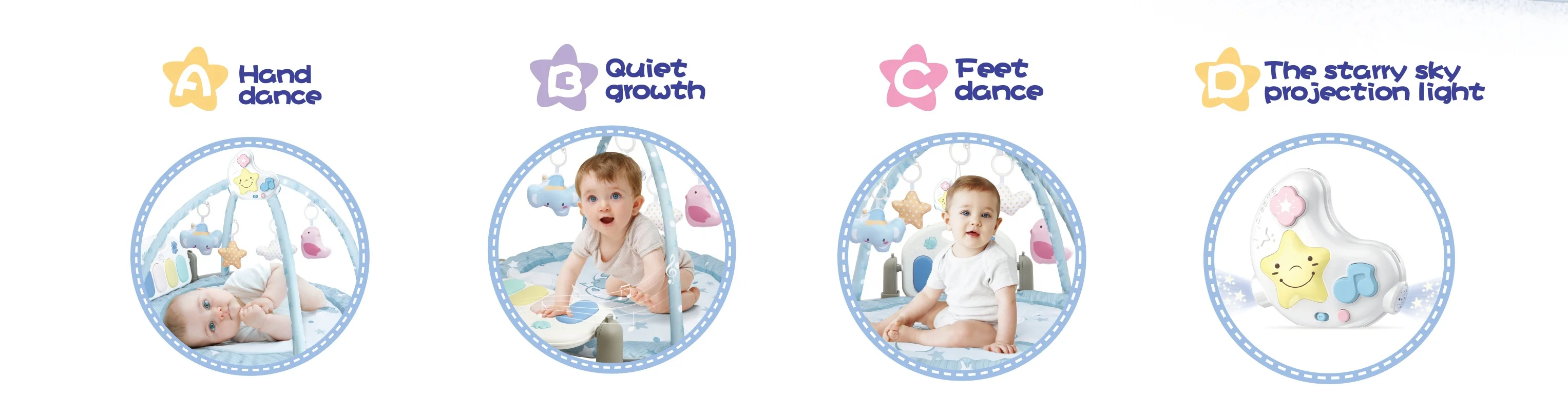 Noticias, juguetes educativos para edades tempranas, estante de Fitness multifuncional, gimnasio para bebé, juego de Piano, estera para dormir, juguetes de interior para niños - imagen 5