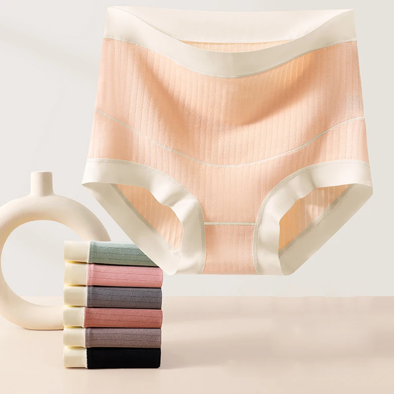 Bragas de talla grande para mujeres embarazadas, ropa interior de gran tamaño de algodón puro sin rastro después de la entrega - imagen 5