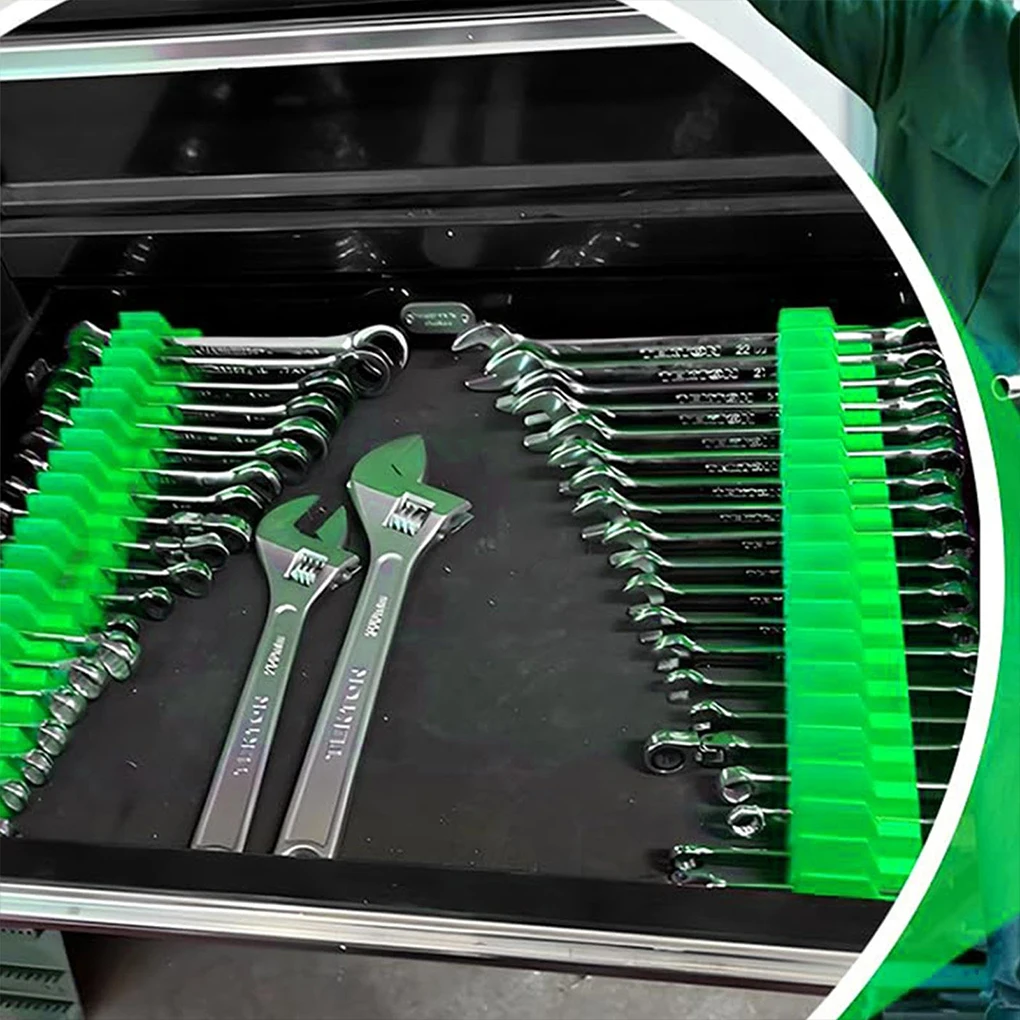 Organizador de llaves magnéticas para herramientas, organizador de 20 llaves de bolsillo para caja de herramientas, soporte para llaves, organizador de almacenamiento - imagen 5