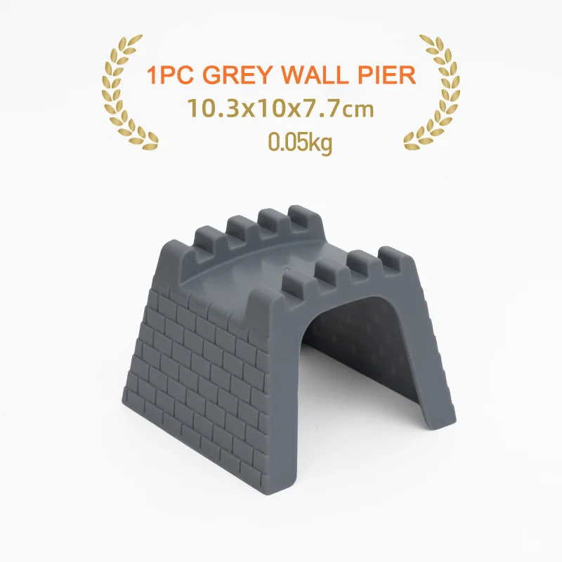 1pc Grey Wall Pier
