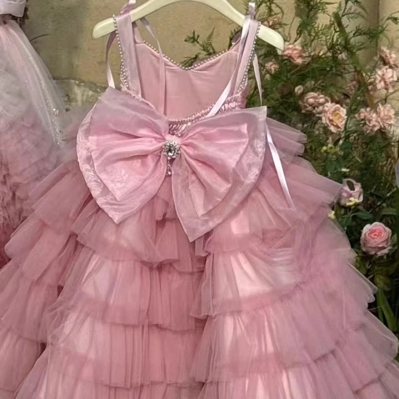 Vestido de princesa niña sin mangas tul cumpleaños Halloween - imagen 3
