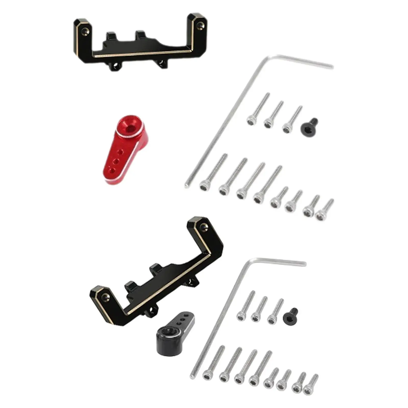 Brazo de latón para servo RC – instalación rápida para SCX24 y C10 - imagen 5