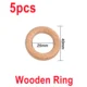 5pcs 40mm ring