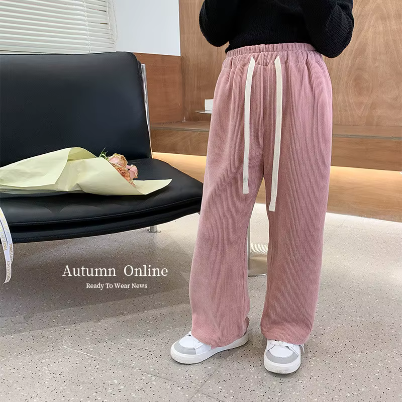 Pantalones de pana ceñidos para niños – Cómodos de otoño - imagen 3