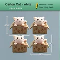 Carton Cat White