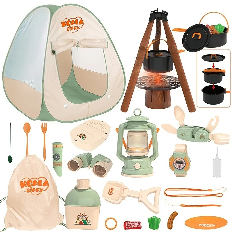Kit explorador al aire libre – Juego de camping para niños