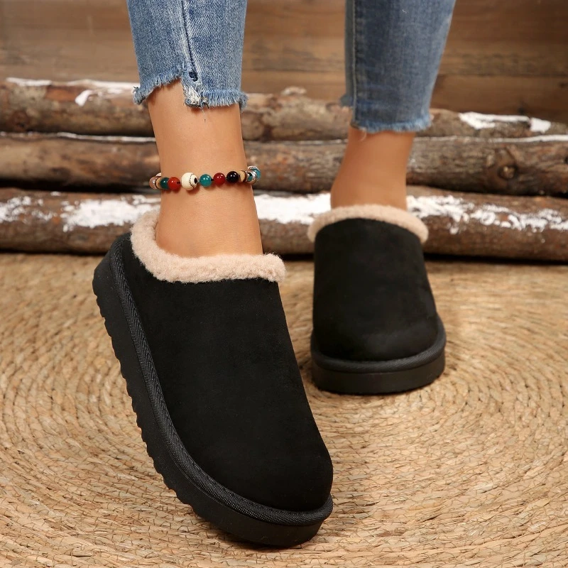 Zapatillas de felpa antideslizantes para bebé – Suaves y cálidas - imagen 2