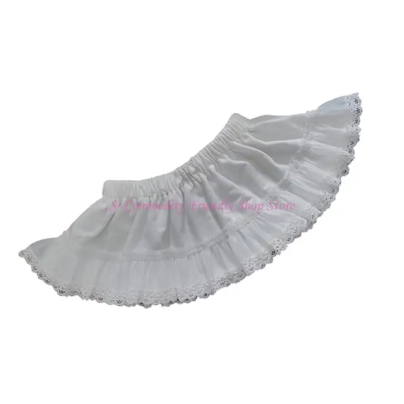 85ae elegante falda encaje niñas ligeras aliviables fácilmente cuidado diario vestimenta - imagen 2