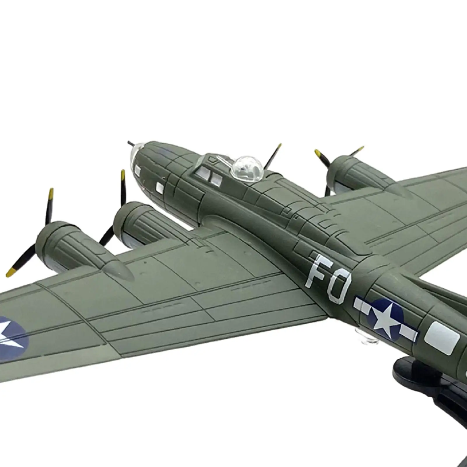 1: 144 Alloy US B 17 Aircraft Model Miniature Durable Plane Souvenir