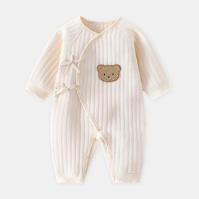 Somenie Mono grueso de algodón para bebé – Body de invierno - imagen 4