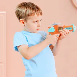 Pistola de juguete para niños - Revólver de proyección con luces