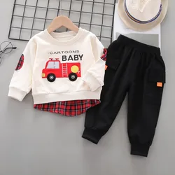 Chándal de niña con camiseta y pantalón – conjunto infantil