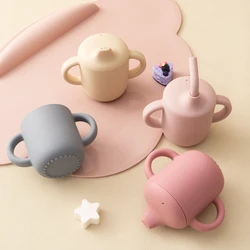Vaso de aprendizaje de silicona para bebé – Sin BPA