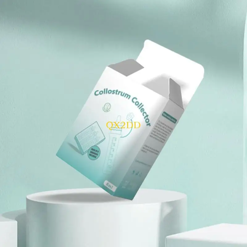 Paquete QX2D 6 piezas Tubo almacenamiento calostro fugas Conveniente herramienta recolección leche - imagen 3