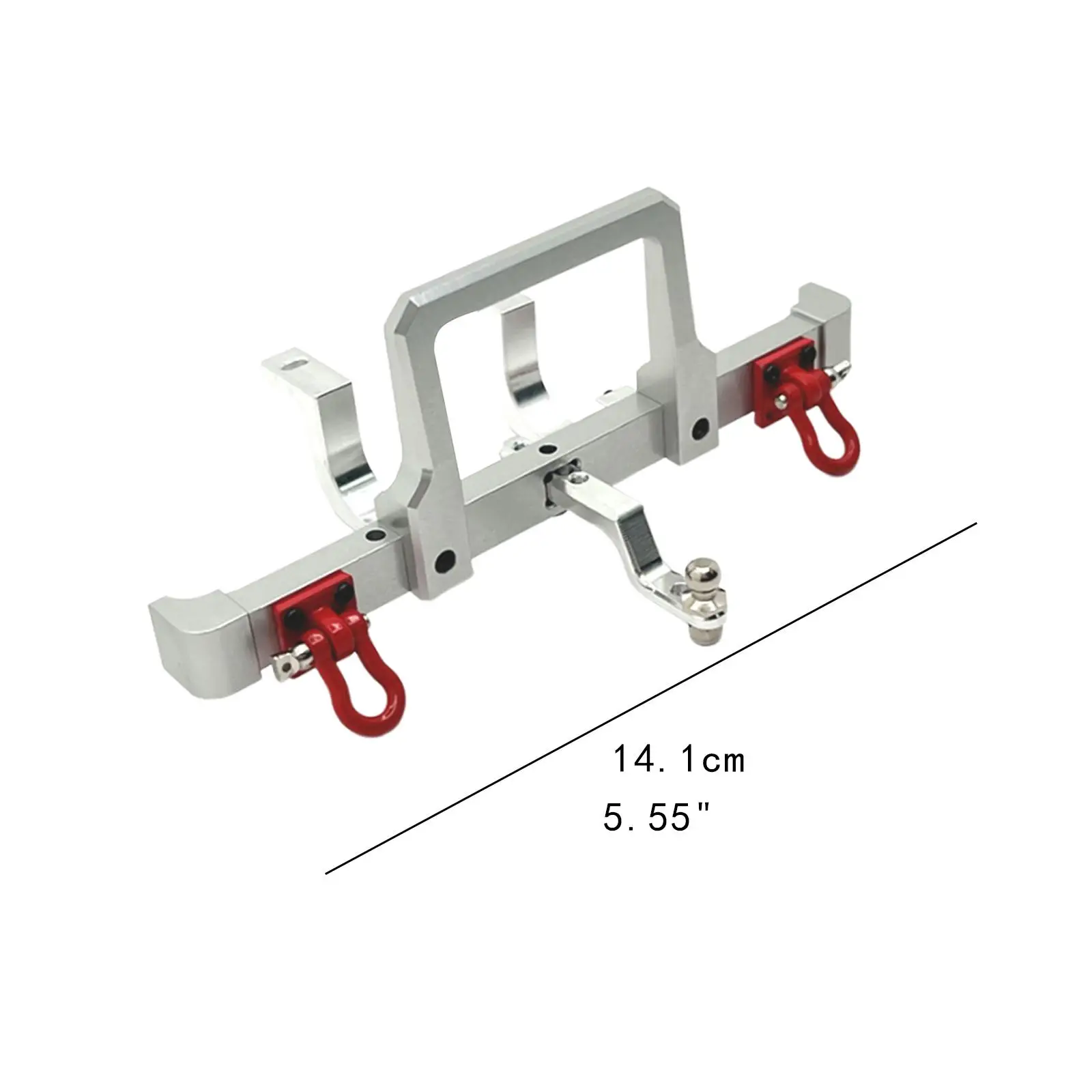1/12 RC Front Rear Guard,Upgrade Part,Sturdy Easy to Install Replacement Accessory for MN82 LC79 1:12 RC Crawler Cars DIY