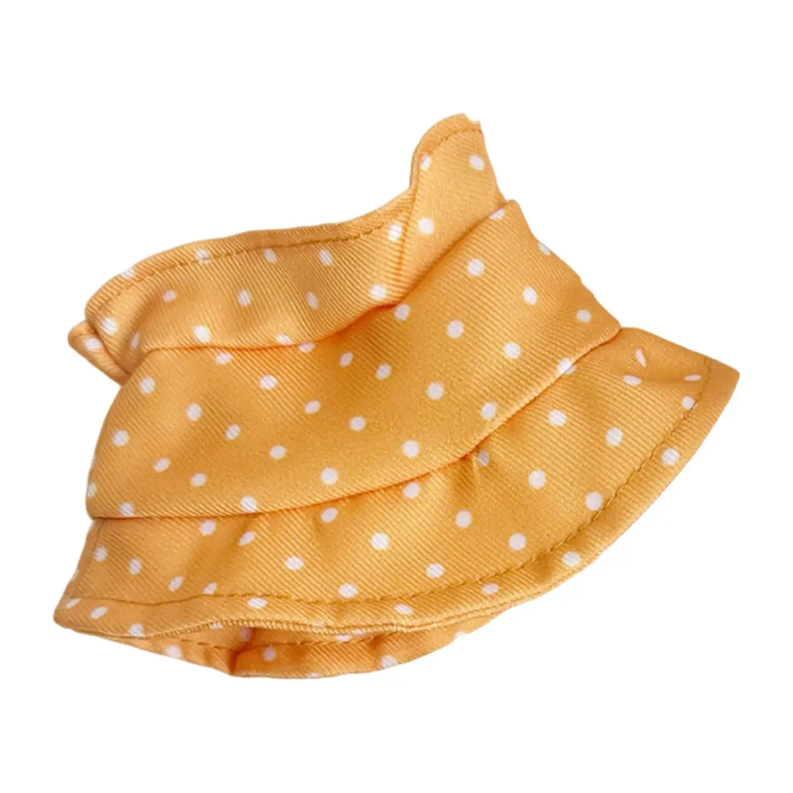 Plush Doll Clothes Suit Outfit DIY Clothing for Kids Educational Fashion Suspender T Shirt and Hat Costumes for 6.69inch Doll