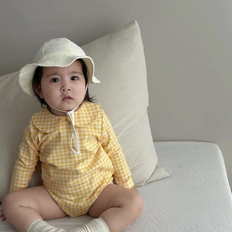 MILANCEL Mono de bebé Otoño Floral Dulce – Cómodo en una pieza