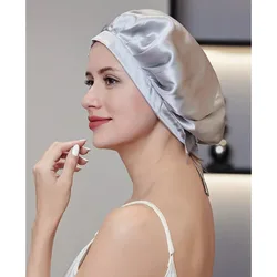 Gorro de seda morera 22 Momme para dormir - Cuidado de rizos y caída