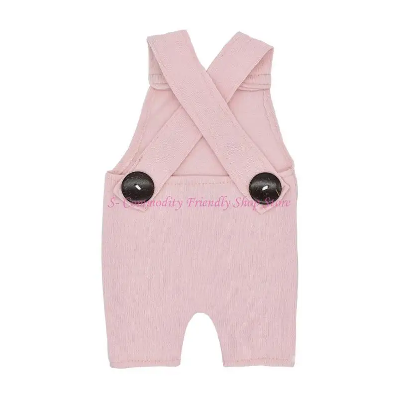 85AE precioso accesorio para fotografía bebés, monos, disfraz, mamelucos, pantalones con tirantes, accesorio único para - imagen 3