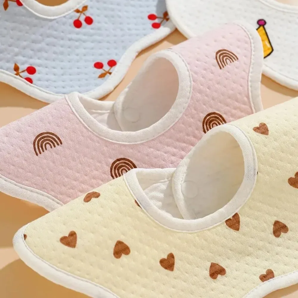 Babero impermeable de algodón para bebés – Suave y absorbente - imagen 3