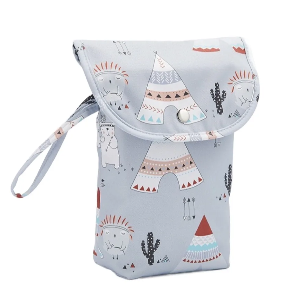 Nuevo Bolsa de pañales multifuncional, bolsa de pañales reutilizable impermeable, organizador de almacenamiento, bolsa de cambio