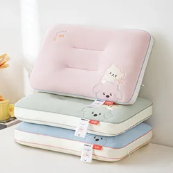 Almohada de látex natural con diseño infantil para dormir