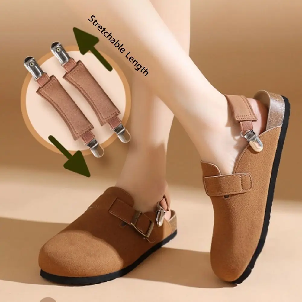 Correas antideslizantes de talón con clips elásticos para zapatos - imagen 3