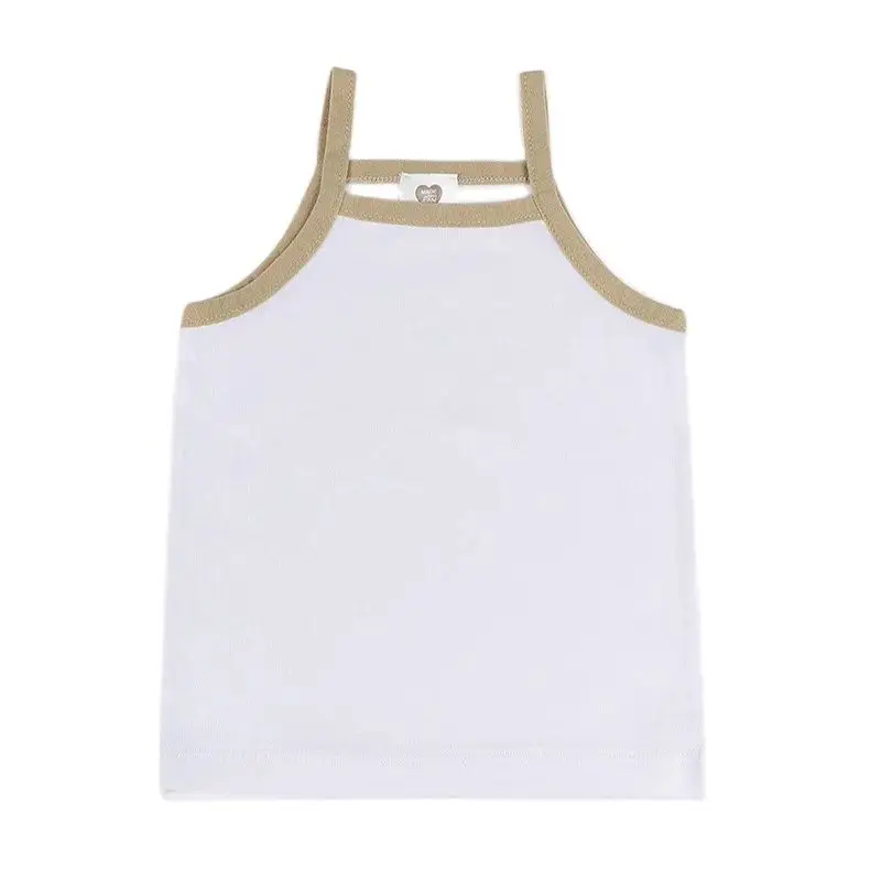 Camiseta sin mangas acanalada para niño y niña – Todas las estaciones - imagen 4