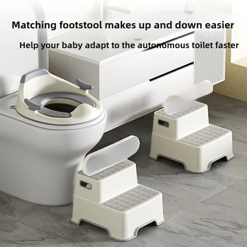 Funda para asiento de inodoro para niños, orinal portátil para niños/niñas, anillo de inodoro antisalpicaduras para niños pequeños, orinal de viaje antideslizante - imagen 2