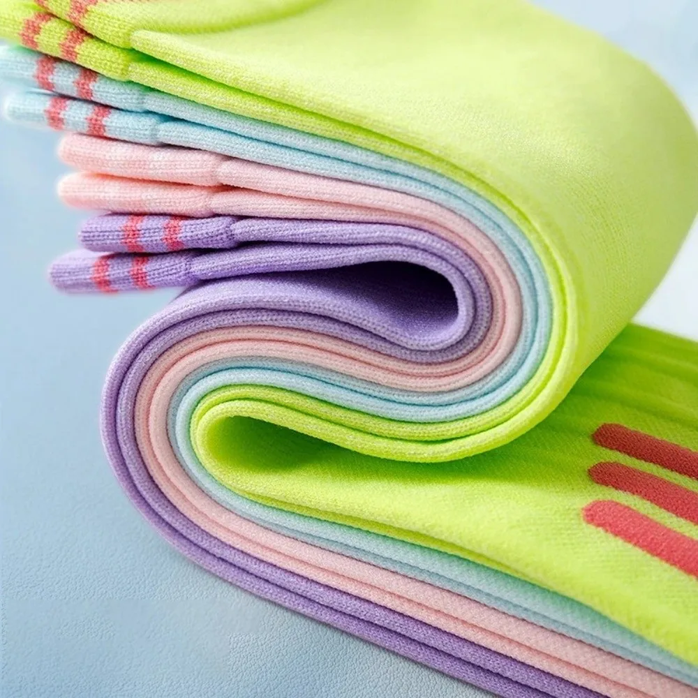 Nuevos calcetines largos de compresión para Fitness, calcetines elásticos antideslizantes, hermosos calcetines hasta la pantorrilla para correr, saltar, calcetines de Yoga para correr y saltar - imagen 5