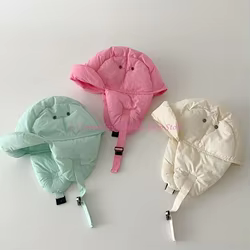 Gorro de bebé antiviento con protección para los oídos – Invierno