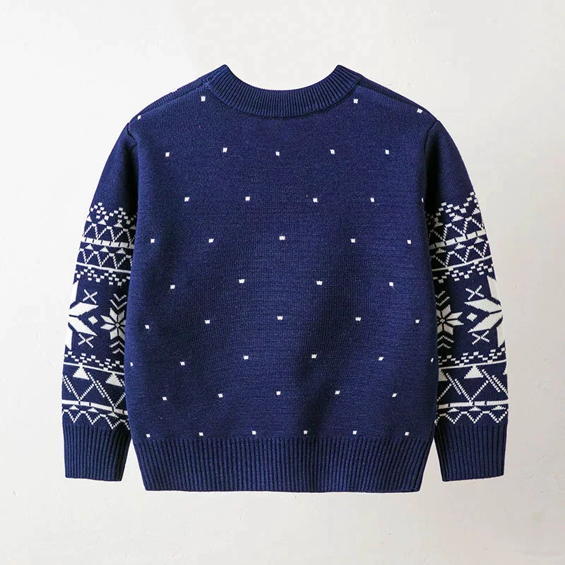 Jersey navideño de algodón para niños - Manga larga suave - imagen 4