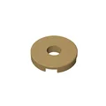 100pcs dark beige