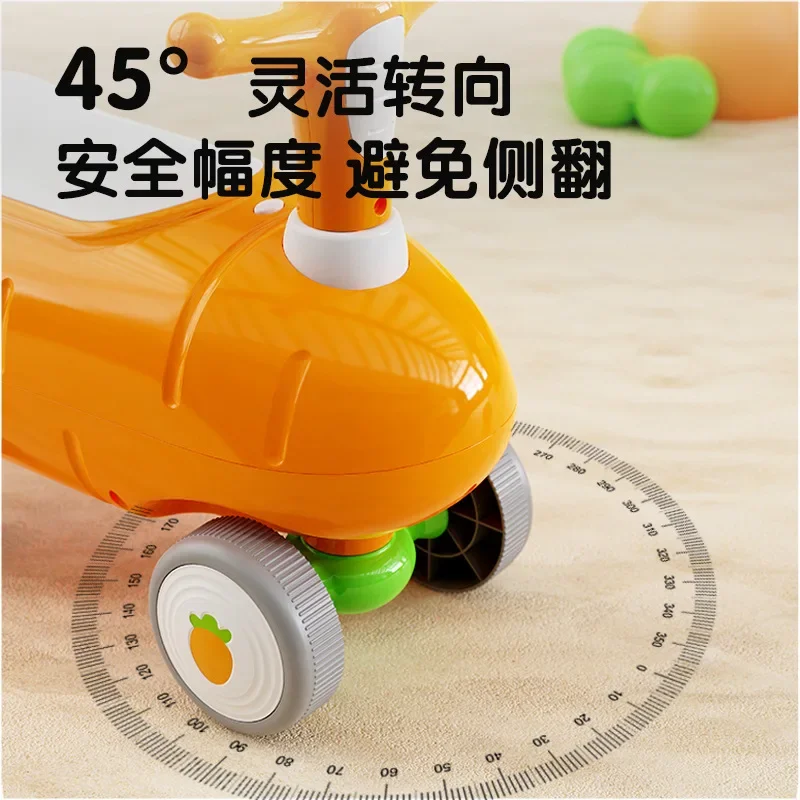 Scooters para bebés, niños y niñas, niños y bebés de 1 a 4 años, yo-yo, antivuelco, caminantes para bebés con luces de música, bicicleta eléctrica, venta al por mayor - imagen 5