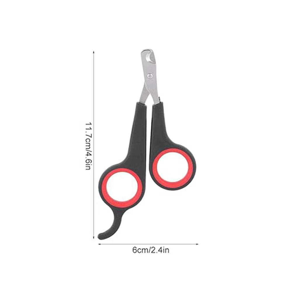 Tijeras para uñas de mascotas – Acero inoxidable resistente - imagen 3