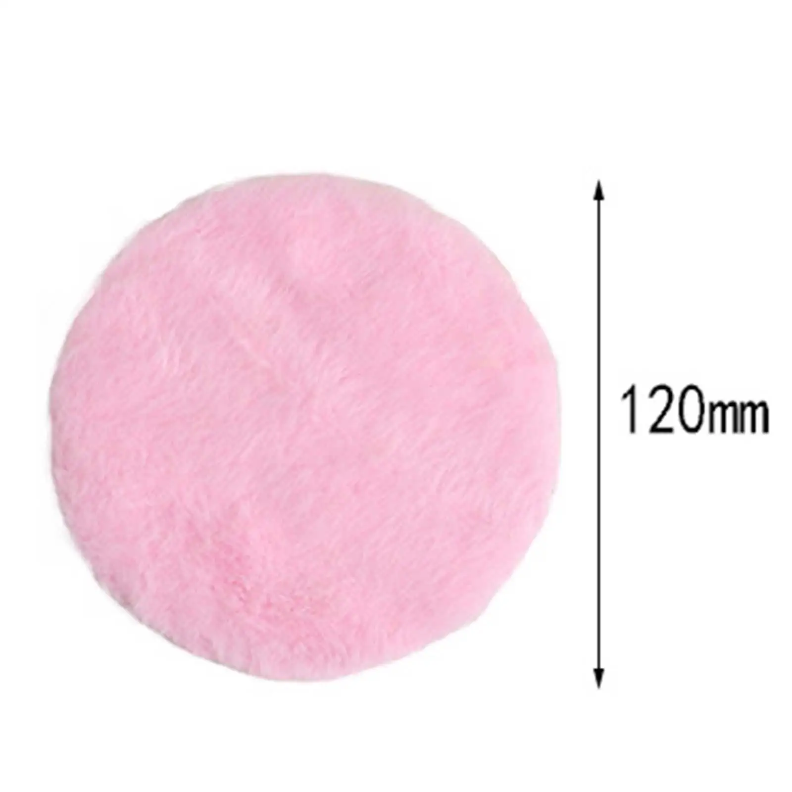 2X Plush 1:12 Dollhouse Mini Carpet Doll Accessories Decoration for