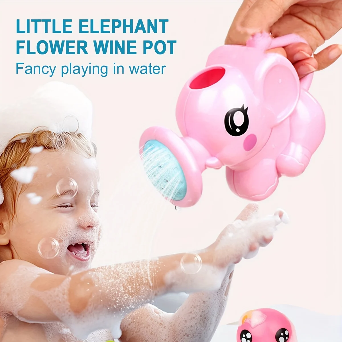 Elefante de baño con ducha – Juguete infantil divertido - imagen 4