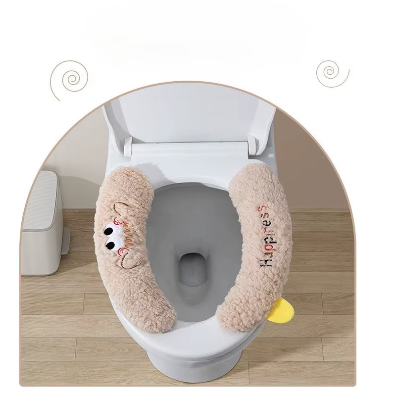 Cojín reductor para inodoro infantil con asas - Lavable - imagen 3