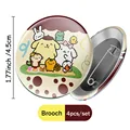 Brooch 4Pcs 1