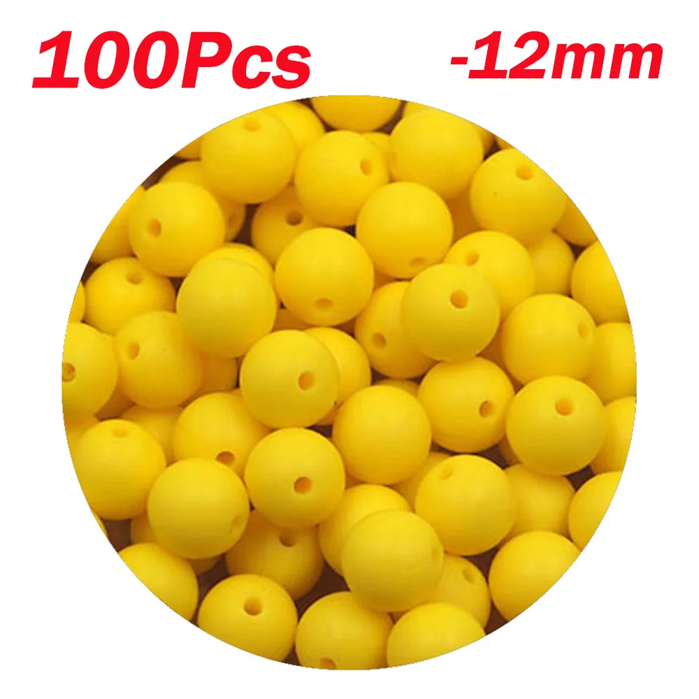 100pcs Yellow