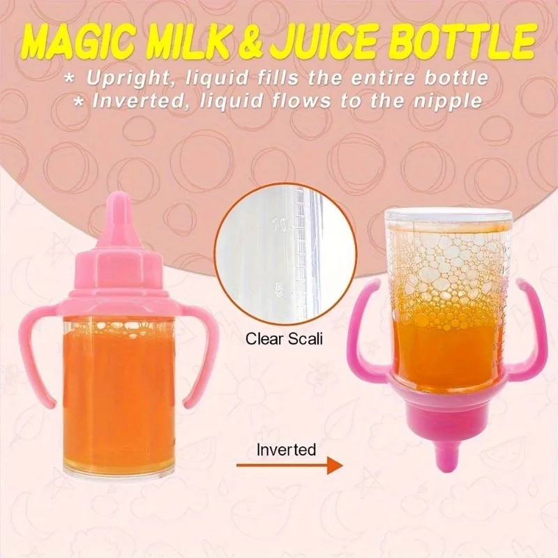 Biberón para bebé con chupete – Botella de leche y zumo - imagen 4