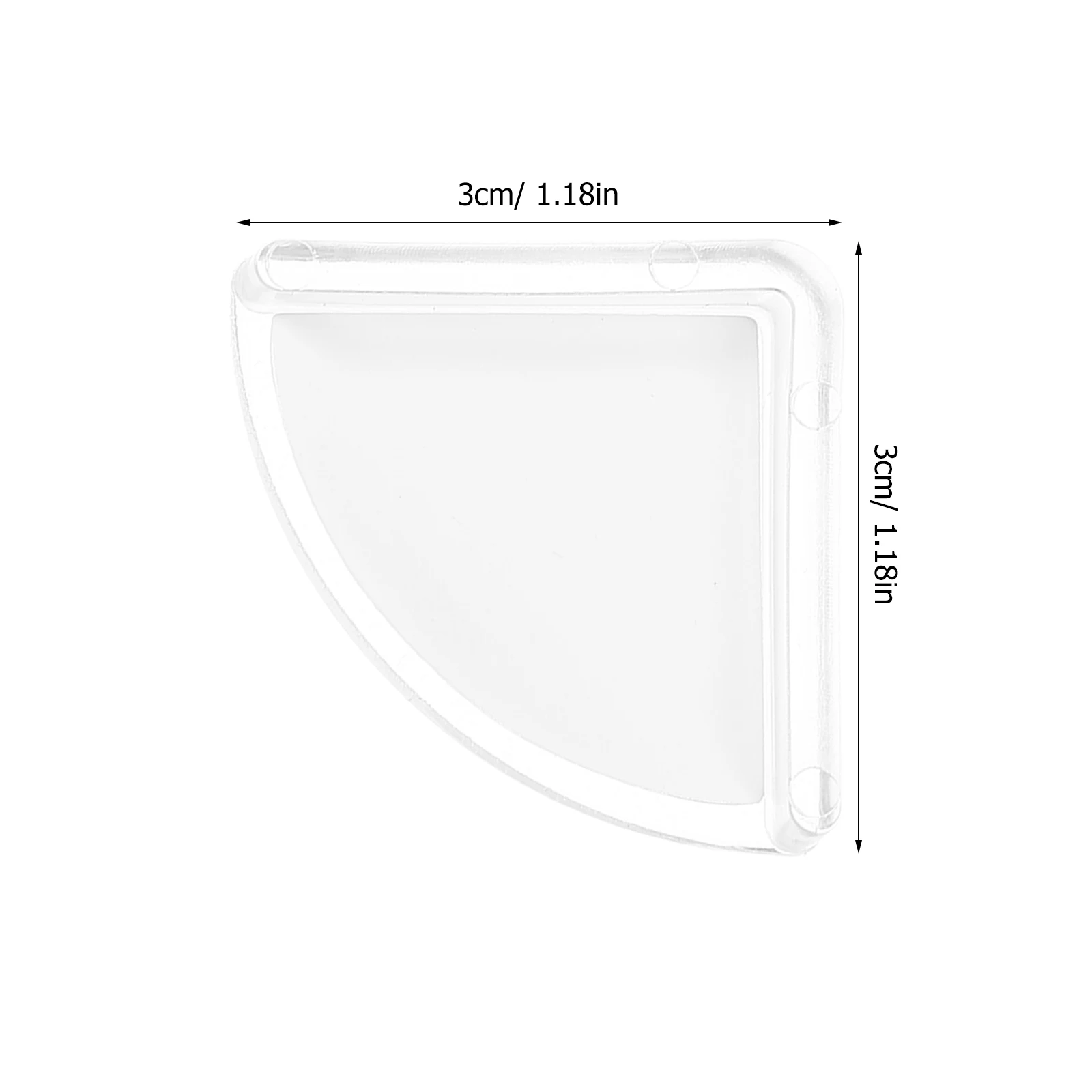 36 Uds protectores de esquina parachoques de seguridad transparentes a prueba de bebés para mesa bordes de vidrio esquinas afiladas protectores de muebles niños - imagen 5