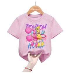 Camiseta infantil divertida con pompon My Singing Monsters – Estilo Harajuku para niños