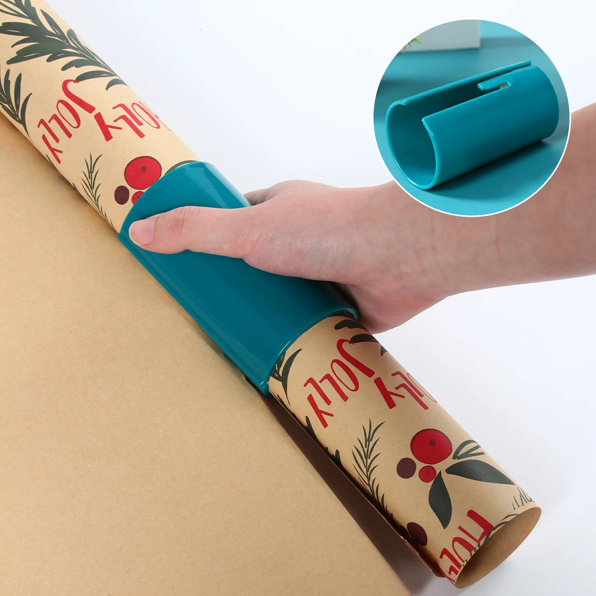 Cortador de papel de regalo portátil para envolver con precisión - imagen 2