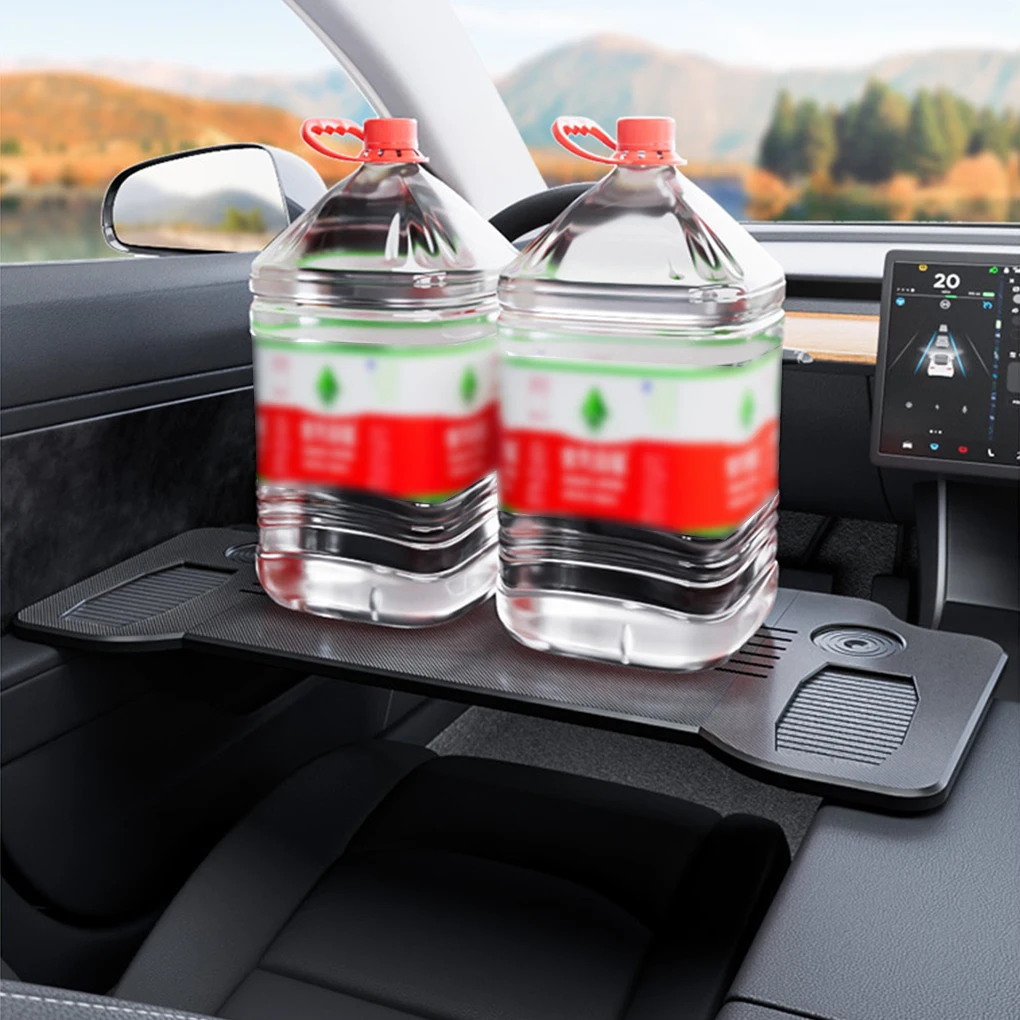 Mesa de bandeja de coche para Tesla modelo 3, volante, soporte para portátil, bandeja para volante para portátil - imagen 4