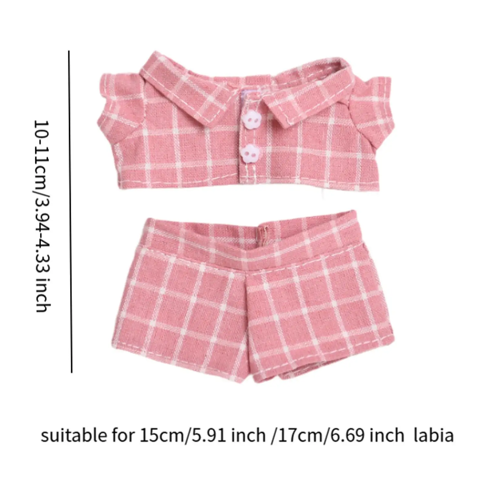 Plush Doll Clothes Pants Photo Props Doll Clothes for 15cm Dolls