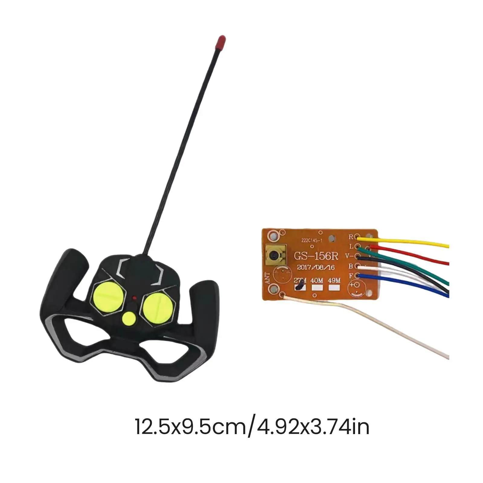 4CH RC Remote Controller Transmitter and Receiver PCB Board Quick Response DIY